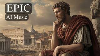 Rome  Marcus Aurelius the Philosopher King Epic AI Music [upl. by Nailliw]