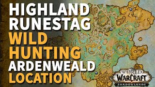 Highland Runestag Wild Hunting WoW Location [upl. by Eoz194]