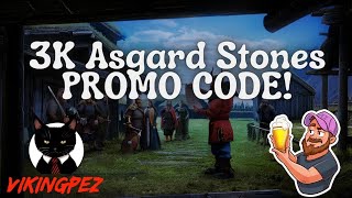 Promo code 3K Asgard Stones  Vikings War of Clans [upl. by Javed85]