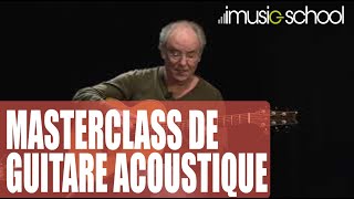 🎸 MASTERCLASS DE GUITARE ACOUSTIQUE avec Maxime LE FORESTIER sur imusicschool [upl. by Uamak]