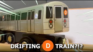 Munipals MTA Drifting R68 D Train  Subway Mini Clip Trainman6000 [upl. by Giza]