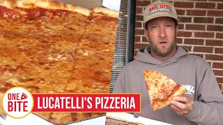 Barstool Pizza Review  Lucatellis Pizzeria Doylestown PA [upl. by Etteinotna]