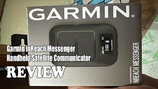 Garmin inReach Messenger Handheld Satellite Communicator Review [upl. by Cutler]