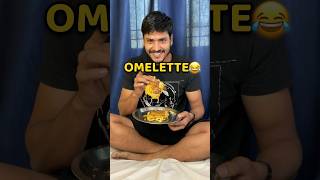 Bread Omelette sahi bana na  😂 shorts vlog minivlog recipe [upl. by Camila86]