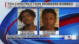 Construction workers robbed at gunpoint [upl. by Rolecnahc582]