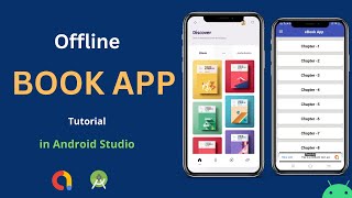 Create Book App in Android Studio  Book App tutorial in Android  Make Book App in Android Studio [upl. by Yaeger]