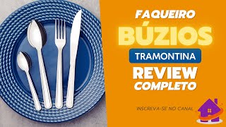 REVIEW  Faqueiro Tramontina Búzios em Aço Inox [upl. by Eade]