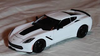 Review  118 Scale Maisto Corvette C7 Stingray Z51 [upl. by Htebazileyram657]