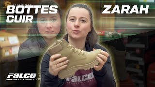 Alyssia chez Maxxess Vannes teste les bottes Falco Zarah [upl. by Gabbert319]