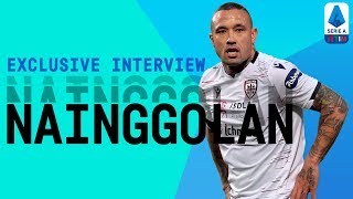 Radja Nainggolan  Novembers Serie A MVP  Exclusive Interview  Serie A TIM [upl. by Kelila487]