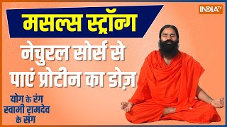 Yoga LIVE हैवी वेट गेनर से शुगरबीपीखराब हो रहे लिवरकिडनी जानिए योगगुरू Baba Ramdev से Protein [upl. by Kee]