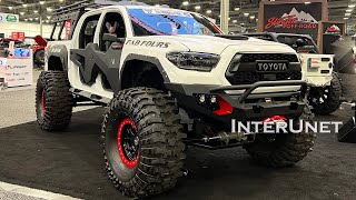 Toyota Trucks and SUVs SEMA 2021 Custom Builds [upl. by Attiuqal]