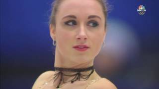 2017 Europeans  Nathalie Weinzierl SP NBCSN HD [upl. by Matilda]