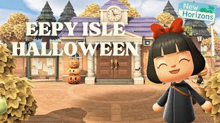 HHP Day 2 Halloween was interesting🦊  30 Days of Animal Crossing New Horizons [upl. by Matty399]