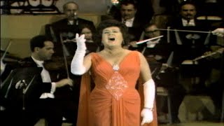 Birgit Nilsson amp The Montreal Symphony Orchestra quotIn questa reggiaquot on The Ed Sullivan Show [upl. by Orsini233]