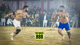 Best Match 888  Nangal Ambian VS Gurdaspur Lions  Aulakh Faridkot Kabaddi Cup 01 Dec 2021 [upl. by Abramo]