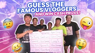 GUESS THE FAMOUS VLOGGERS AND WIN CASH PRIZES  CHAD KINIS VLOGS [upl. by Eislrahc]