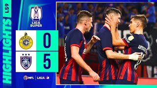 Perak FC 05 Johor Darul Tazim  Highlights  Liga Super 202425  LS9 [upl. by Sauer]