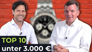 Die BESTEN Chronographen unter 3000 Euro  UhrenTALK [upl. by Nali]