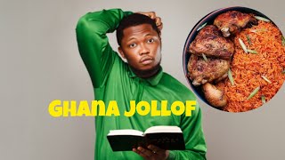 Brain Jotter Talks About His First Time Experiencing Ghana Jollof [upl. by Charlton]