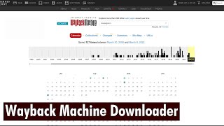 Wayback Machine Downloader [upl. by Norty]