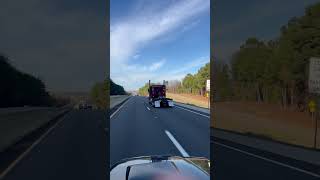 New Kenworth W900 headed down the highway 🦾🚂🇺🇸 new truckdriver trucking kw truck w900 [upl. by Tebzil]