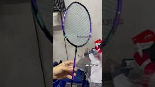 Hitting Sound Victor Auraspeed 9000 Free Core  Senar Yonex BG 66 BRILLIANT 28 LBS [upl. by Malvin34]