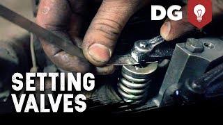 How To Set Valve Lash On A Diesel Engine [upl. by Park932]