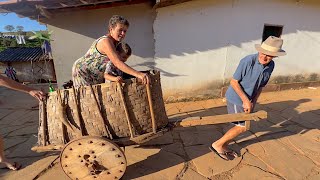 MOINHO DE PEDRA DE 250 ANOS  JUVENAL E HERMELINDA  LUMINÁRIAS MG  PARTE 2 [upl. by Janna]