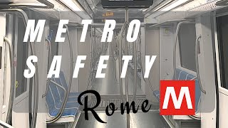 How to ride the metro in Rome 7 important tips for being safe [upl. by Enomar]