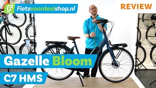 Gazelle Bloom C7 HMS  Fietsvoordeelshopnl Product Review [upl. by Sneed]