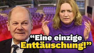 Caren Lay RECHNET AB mit quotMietenkanzlerquot Olaf Scholz [upl. by Soalokin]