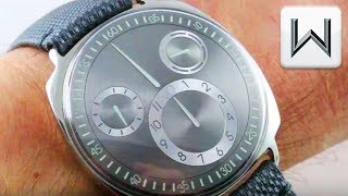 Ressence TYPE 1 Squared Ruthenium TYPE 1RS Luxury Watch Review [upl. by Croix492]