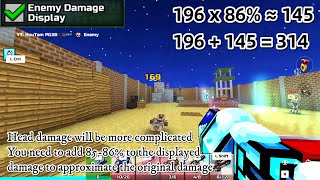 New Feature How to Calculate Accurate Damage from Displayed Damage [upl. by Ika]