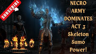 🔥 Master the Necromancer in Diablo 2 Unleash the Ultimate Skeleton Army 💀 EPIC Tips for Act 3 [upl. by Cherin314]