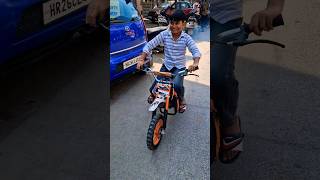 Kids Bike 🏍  mini 2stroke bike  dirt bike  short video  minibike dirtbike 2stroke kidsbike [upl. by Zeni]