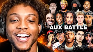 Aux Battle Who is The Best Youtube Rapper [upl. by Cherida]