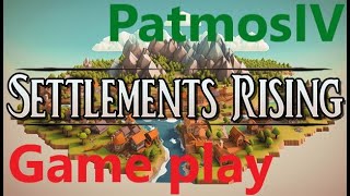 Settlements Rising  Early Access version  Releases October 2024  City Builder  Game play Part 2 [upl. by Ayotak]