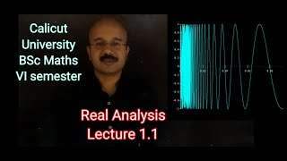 Real Analysis 11 [upl. by Vasilis]