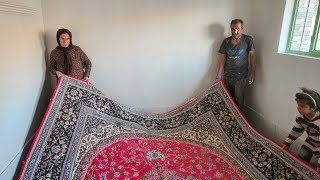 Carpeting Suzans house with the help of the work master and finishing Suzans house [upl. by Ribal507]