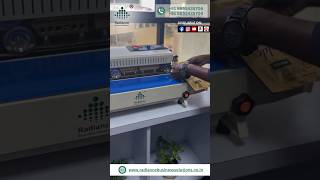 Radiance Band Sealer with Nitrogen flushing bandsealer packagingequipment bandsealing [upl. by Simmie12]