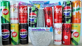 Hunting Coke Fanta Pepsi in garden to make eruption with water beads Toy ASMR [upl. by Morgan]