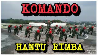 Yel yel kopassus terbaru hantu rimba [upl. by Geithner]