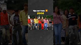 Thalapathy Vijay and Trisha iconic dance steps [upl. by Ajiam]