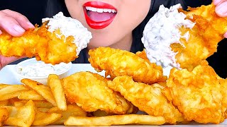 ASMR FRIED FISH AND CHIPS MUKBANG  EATING SOUNDS  EATING SHOW  ASMR Phan [upl. by Aitahs346]