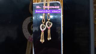 Beautiful chainss rose collectionstrending jewellery chain viralshortfancy fashionshortsfeed [upl. by Ailyt727]