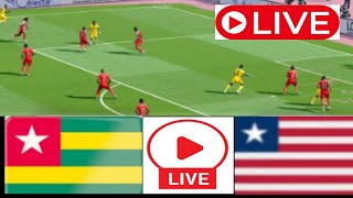 🔴LIVE  Togo vs Liberia ● LiveStream Africa Cup Of Nations Qualification  Official Group  All Goa [upl. by Ahsekyt417]