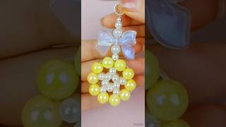 Pearl key chain diykeychains cutegift [upl. by Pul]