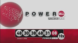 Powerball January 3 2024 [upl. by Swaine]