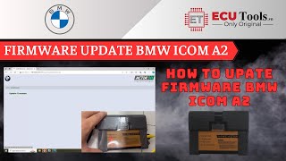 How to update firmware BMW ICOM A2 [upl. by Attaynik3]